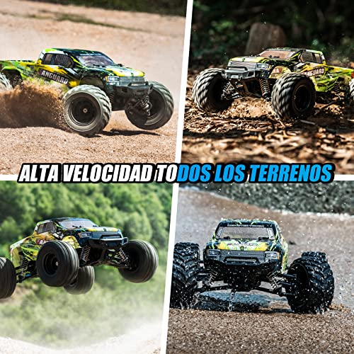 YONCHER YC300 Coche Teledirigido Adulto, 1/12 Grande 45+Km/h Coche Teledirigido Todoterreno para Niños, Radiocontrol Coche 4x4, 4WD Offroad RC Crawler