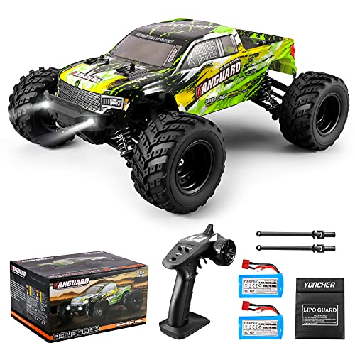 YONCHER YC300 Coche Teledirigido Adulto, 1/12 Grande 45+Km/h Coche Teledirigido Todoterreno para Niños, Radiocontrol Coche 4x4, 4WD Offroad RC Crawler