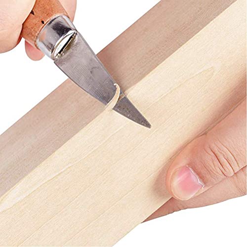 YOTINO 10 Piezas Bloques de Madera para tallar y Hacer Manualidades,Talla de Madera de Tilo Natural Bloques de Madera sin Acabado para Artesanía de Arte DIY - 2 (15X5X5cm) y 8 (15X2.5X2.5) cm