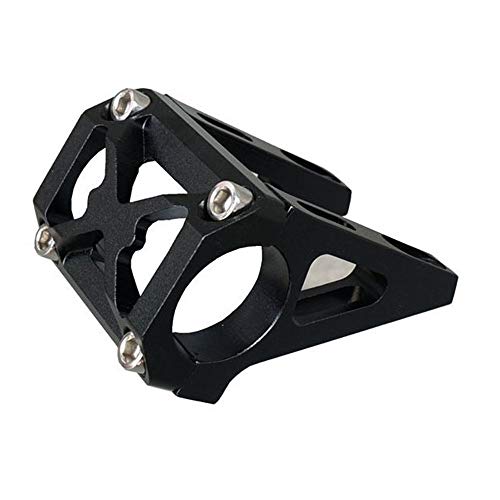 YUDIYUDI Ajustable de Bicicletas Stem Raiser, Vástago de Manillar de Bicicleta 31.8 mm Adecuado for Bicicleta de Carretera Bicicleta de montaña (Color : Black, Size : 45mm)