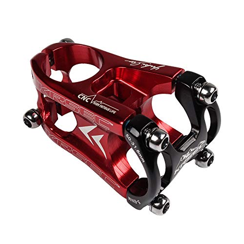 YUDIYUDI Ajustable de Bicicletas Stem Raiser, Vástago del Manillar de la Bicicleta Aleación de Aluminio 31.8 * 50 mm Riser for la mayoría de Las Bicicletas BMX Mountain Bike Road Bike