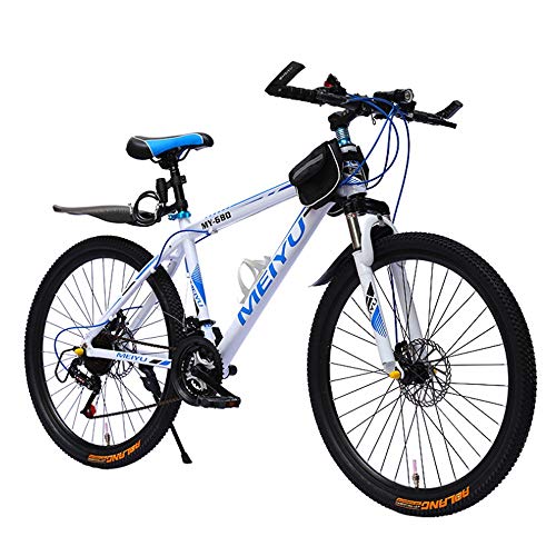 YXWJ Variable nueva bicicleta de la aleación de bicicletas de montaña 30-21 Velocidad doble freno de disco de 26 pulgadas 24 pulgadas masculino y estudiante de velocidad bicicleta de carretera Métodos