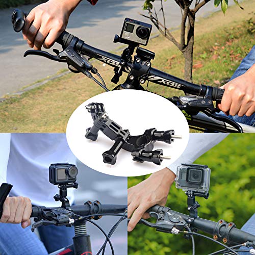 Zaleonline GoPro Manillar Soporte de Manillar Manillar de Bicicleta para Camara Deportiva Deportes para Gopro Hero 2 3 Cámara