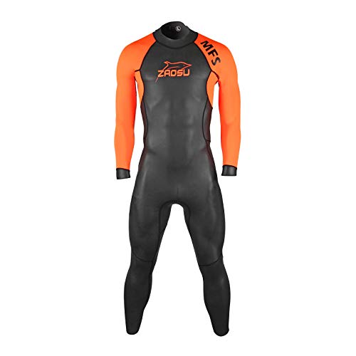 Zaosu MFS Traje de neopreno para hombre, traje de triatlón para nadar al aire libre, ML