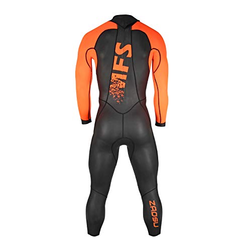 Zaosu MFS Traje de neopreno para hombre, traje de triatlón para nadar al aire libre, ML