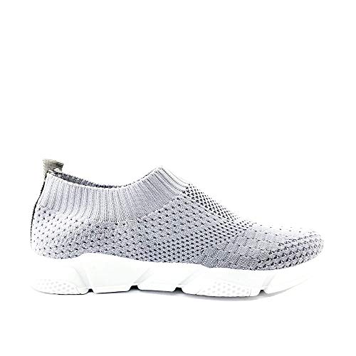 Zapatillas Deportivas Mujer Knit sin Cordones Super Adaptable