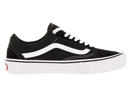 Zapatillas Vans Old Skool Pro, color negro y blanco, color Negro, talla 38.5