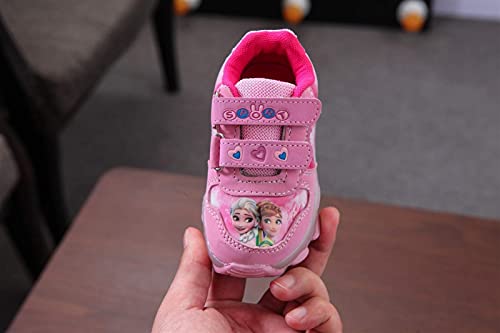 Zapatos luminosos for niños Zapatos de luces intermitentes DIRIGIÓ Luces Aisha Girl Lights Princess Shoes Zapatos que brillan intensamente Niños al aire libre Ultralight Zapatillas de deporte Zapatill