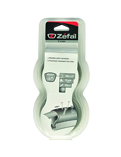 ZEFAL 9722.0 Paquete de 2 Cintas Antipinchazos, Unisex, Gris, 19 mm