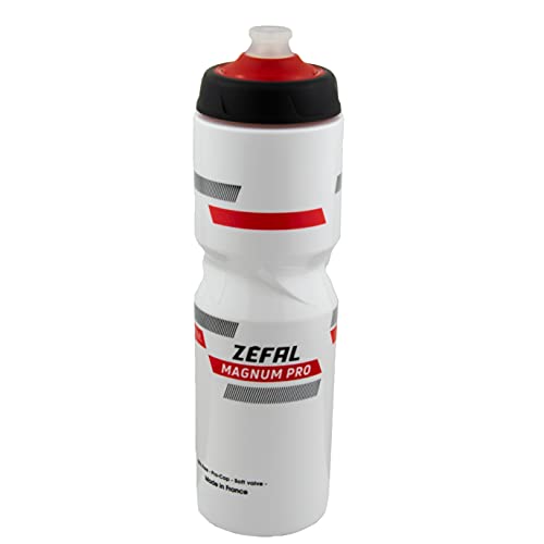 Zefal Magnum Pro Botella, Unisex, Blanco, 975ml