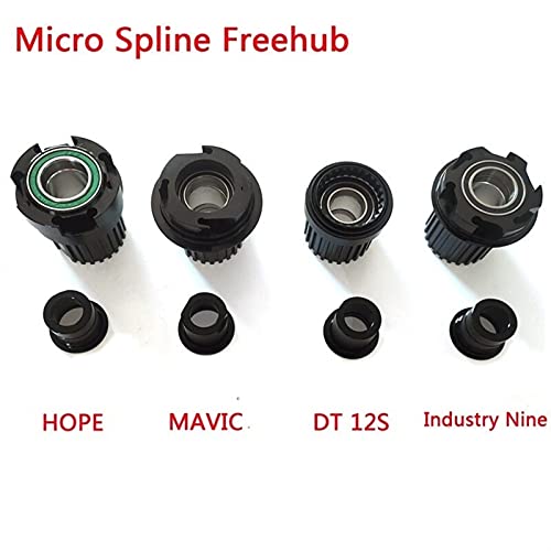 ZHANGM Freehub Micro Spline para Bicicleta de 12 velocidades para HUB 180/240/350 Accesorio de Bicicleta (Size : FOR Industry Nine)