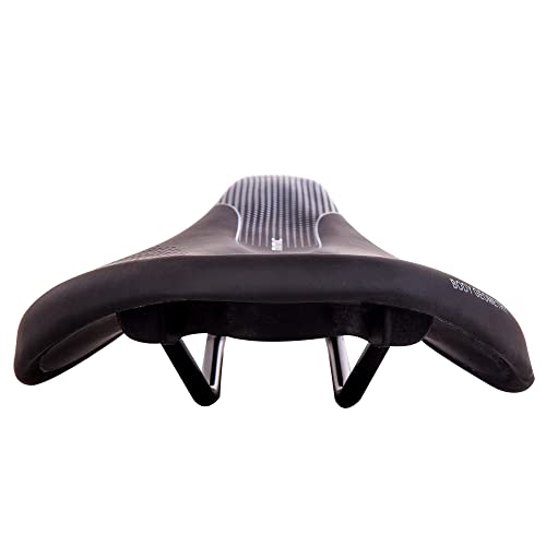 ZJF 155 mm Lightweight Road Bike Saddle 155mm for Las Mujeres Bicicleta Sillín Boody Geometría MTB Monte Bike Sillín Asiento Sillón Ancho Asiento Asiento Confort Asiento Bicicleta 1pc