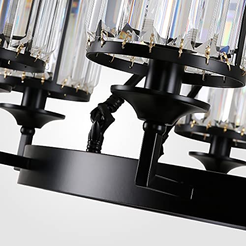 ZJN-JN Candelabro Moderna lámpara LED Iluminación Lámpara de Cristal Sala de Estar Lámpara de araña LED para Comedor Dormitorio Lámpara de Cobre Lámpara de lámparas