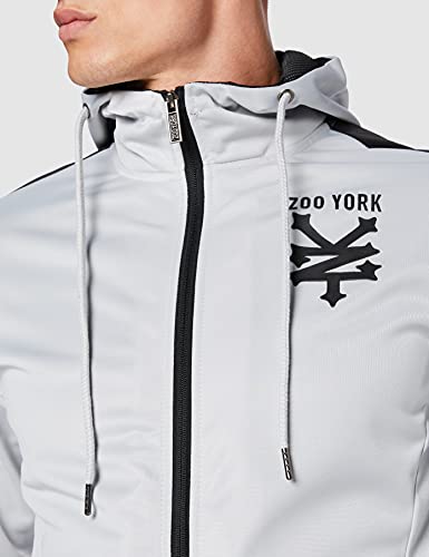 Zoo York Coleman Top Deportivo, Gris (Silver Grey Slv), Medium (Talla del Fabricante: Medium) para Hombre