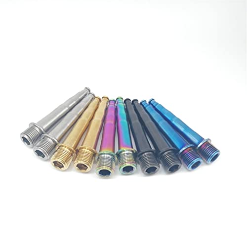 ZxinZin Nuevo Eje de husillo de Titanium TI Pedal para SpeedPlay Zero X1 X2 Y Estándar de acción Ligera 78.5cm ZxinZin (Color : Burning Blue)