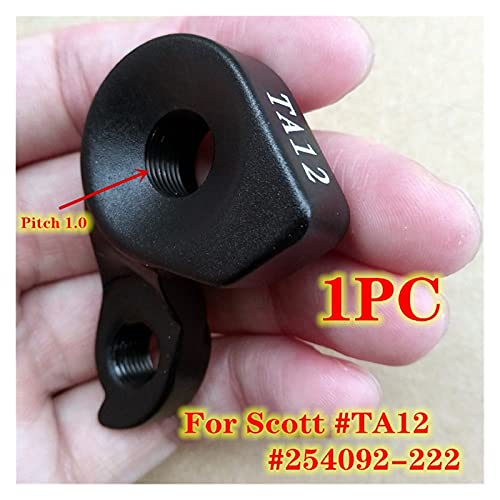 ZZHH 1pc Bicycle Derailleur Hanger Fit para Scott # TA12 Scott Spark Aspect Axis eRide Contessa Genius Strike eRide E-Contessa Mech Abandonar (Color : QYA0005P1)