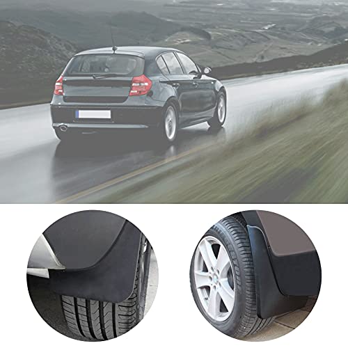 12 juegos de tornillos y clip de tuerca, clip de sujeción tipo U, cubierta de arco de rueda, pernos de protección de parachoques de coche, remache de 16 * 20 mm compatible con accesorios de coche BMW