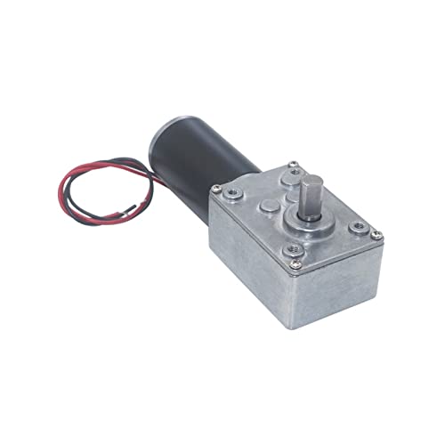 1pc 5840-31zy DC12V 24V Potente par de torsión Turbo Gusano Motor engranado Tipo D Ejemplo de alta potencia invertida Big Gusano Big Gusano Motor de engranaje ( Color : 260 RPM , tamaño : DC 24V )