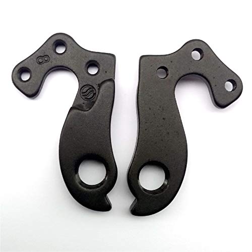 2pc Bicycle Trasero Trasero Percha de desviador for Bergamont # BGM-H030 Bergamont Helix Horizon Revox Vitecre Vitox Boardman Boardman SLR Mech Dropout Frame Extender Fácil de reemplazar las herramien