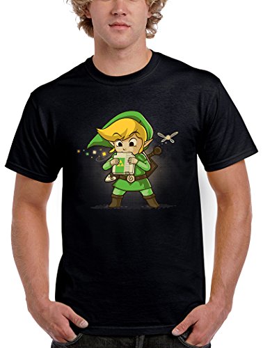 372-Camiseta Cartridge of Time (Naolito) (XXL, Negro)