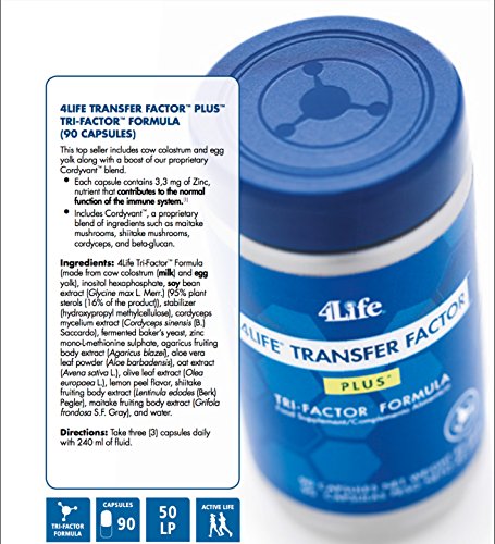 4Life Transfer Factor® Plus™ Tri-Factor™ Formula (90 capsules)