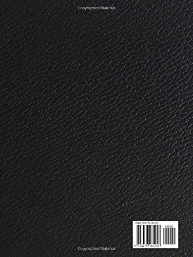 500 Pages Lined College-Ruled Jumbo-Sized Composition Notebook Hardcover: Black Leather Cover Design | Lined Pages with Page Numbers & Table of ... Students, Artists, Writers or Teachers