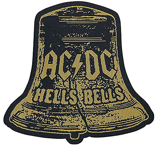 AC/DC Hells Bells Cut-Out Unisex Parche multicolor, 100% poliéster,