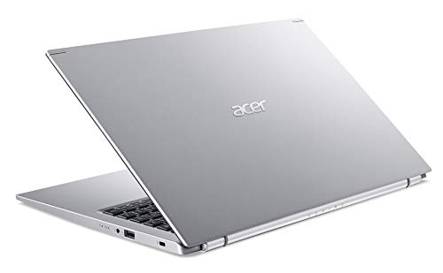 Acer Aspire 5 A515-56-572C - Ordenador Portátil 15.6" Full HD, Laptop (Intel Core i5-1135G7, 8GB RAM, 512GB SSD, UMA Graphics, Windows 10 Home), PC Portátil Color Plata - Teclado QWERTY Español
