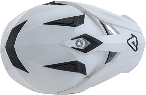 Acerbis Casco Flip Fs-606 Blanco M, Hombre, Map(Language_Tag-> it_IT)