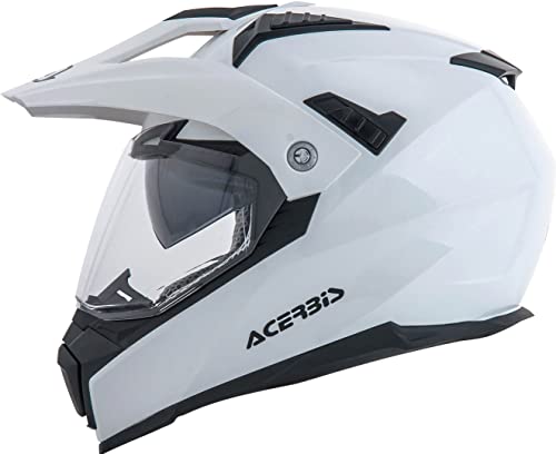 Acerbis Casco Flip Fs-606 Blanco M, Hombre, Map(Language_Tag-> it_IT)