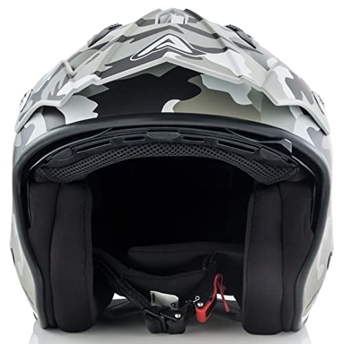Acerbis casco Jet aire Camo/Brown M(57/58)