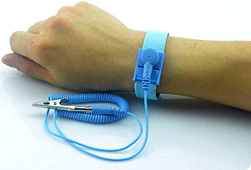 actecom Pulsera antiestatica Ajustable Pinza Correa Cinta Anti Estatica PC Chip 2198