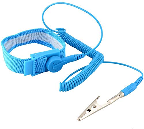 actecom Pulsera antiestatica Ajustable Pinza Correa Cinta Anti Estatica PC Chip 2198