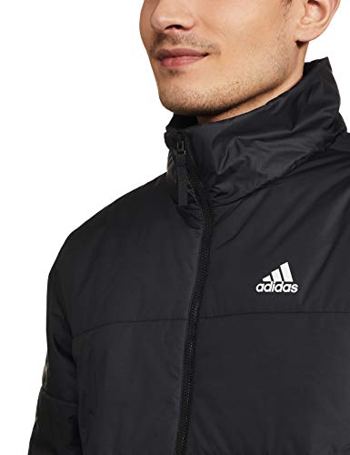 adidas BSC 3S INS JKT Jacket, Mens, Black/Black, L