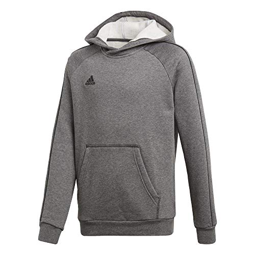 adidas CV3429 Sudadera con Capucha, Unisex Niños, Gris (Gris/Negro), 13-14 años (Talla del Fabricante: 164)