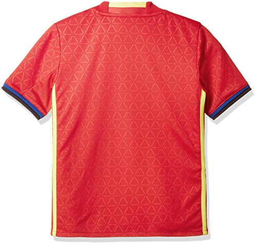 adidas FEF H JSY Y Camiseta Selección Española de Futbol 1ª Equipación 2016/2017, niño, Rojo/Amarillo/Azul (Escarl/Amabri), 140