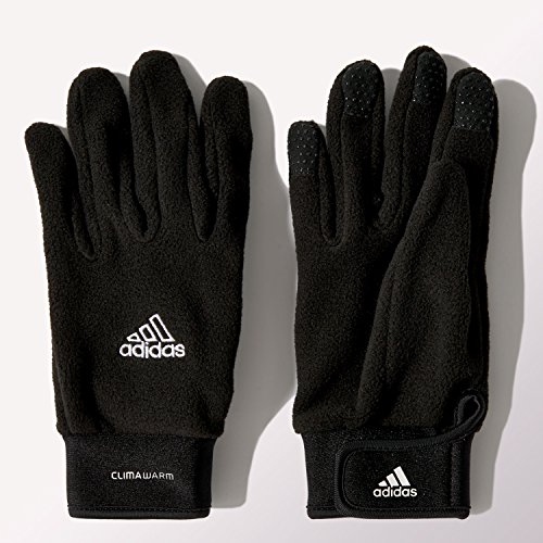 adidas Fieldplayer Guantes de Fútbol, Unisex Adulto, Black/Wht, 7.5