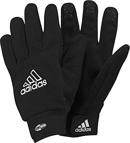 adidas Fieldplayer Guantes de Fútbol, Unisex Adulto, Black/Wht, 7.5