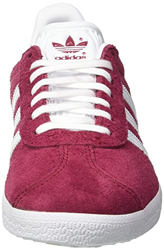 adidas Gazelle, Zapatillas de Gimnasia Hombre, Rojo (Collegiate Burgundy/Footwear White/Footwear White 0), 36 EU