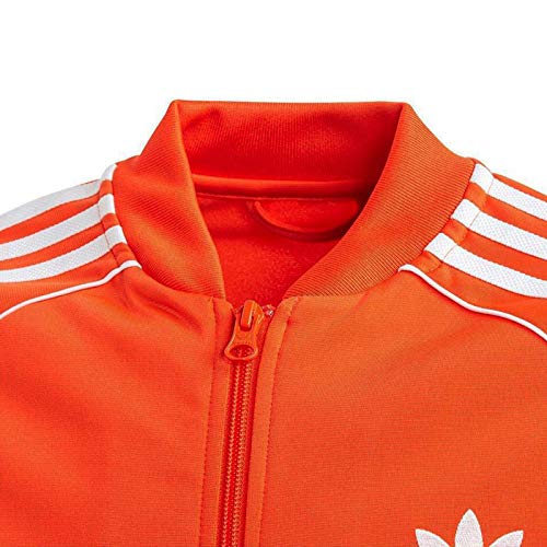 adidas Originals Superstar Track Top - Chaqueta deportiva para niños, color naranja, talla: 176, color: naranja