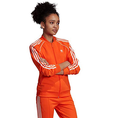 adidas Originals Superstar Track Top - Chaqueta deportiva para niños, color naranja, talla: 176, color: naranja