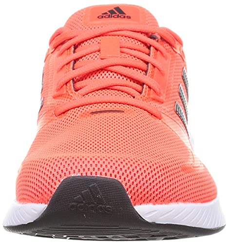 adidas Runfalcon 2.0, Road Running Shoe Hombre, Solar Red/Carbon/Grey, 44 2/3 EU