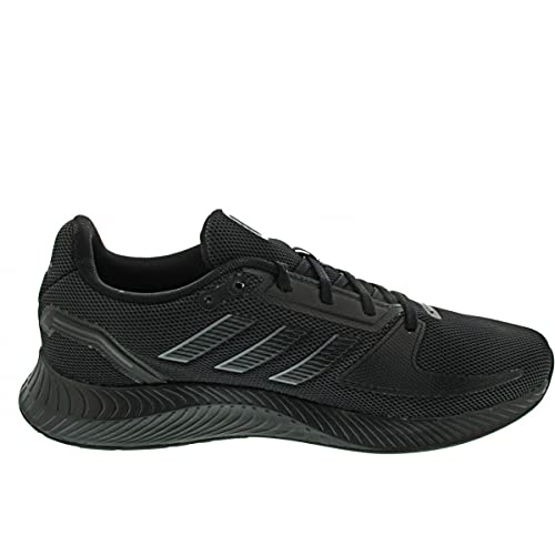 adidas RUNFALCON 2.0, Zapatillas de Running Hombre, NEGBÁS/NEGBÁS/GRISEI, 44 EU