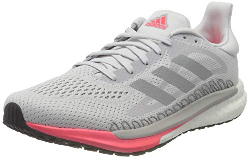 adidas Solar Glide 3, Zapatillas de Atletismo Mujer, Dshgry/Silvmt/Sigpnk, 39 1/3 EU