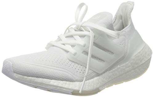 adidas Ultraboost 21 W, Zapatillas para Correr Mujer, FTWR White/FTWR White/Grey Three, 39 1/3 EU