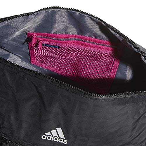 adidas VFA Roll - Bolsa de Lona para Mujer, Color Negro, Talla única