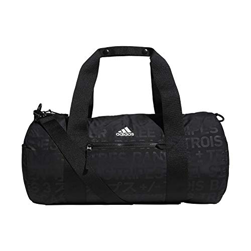 adidas VFA Roll - Bolsa de Lona para Mujer, Color Negro, Talla única