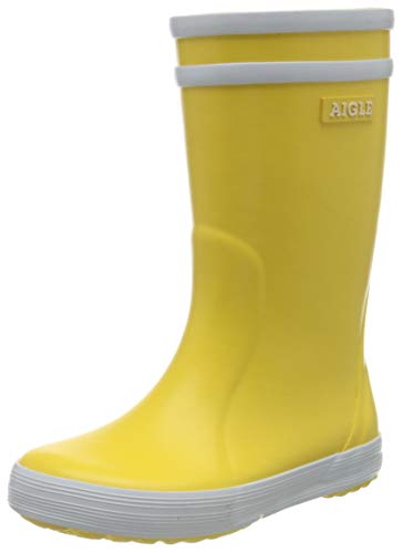 Aigle Lolly Pop, Botas de Agua Unisex Adulto, Amarillo (Jaune/Blanc), 36 EU