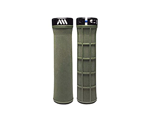 All Mountain Style AMS Puños Berm Grips, Unisex-Adult, Verde, Universal