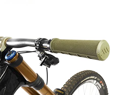 All Mountain Style AMS Puños Berm Grips, Unisex-Adult, Verde, Universal